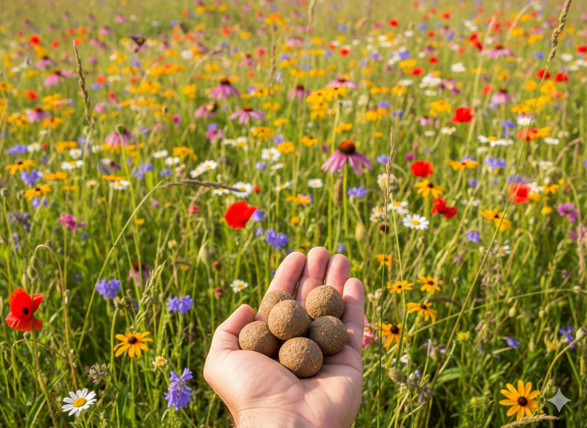 Native wildflower meadow