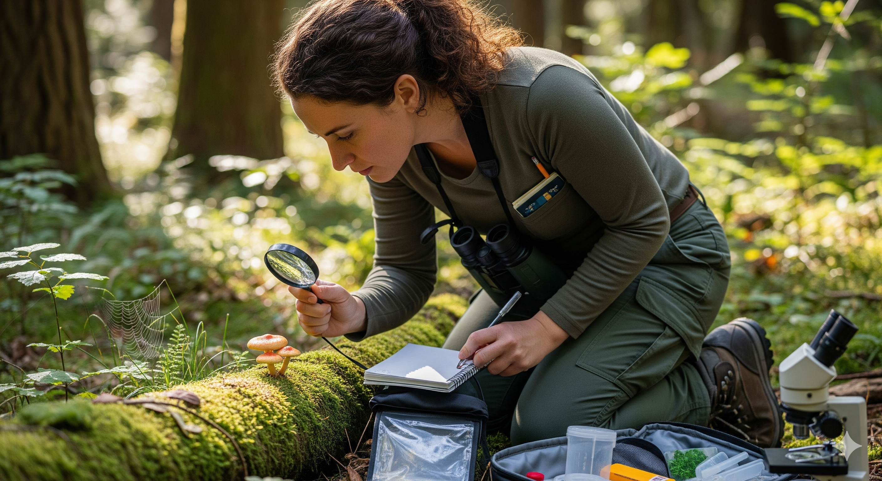 Scientific research in nature